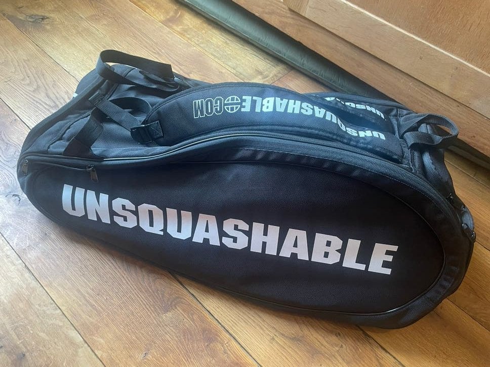 Nieuwe Unsquashable Racket Tas - Zwart, Ophalen of Verzenden, Nieuw, Toebehoren