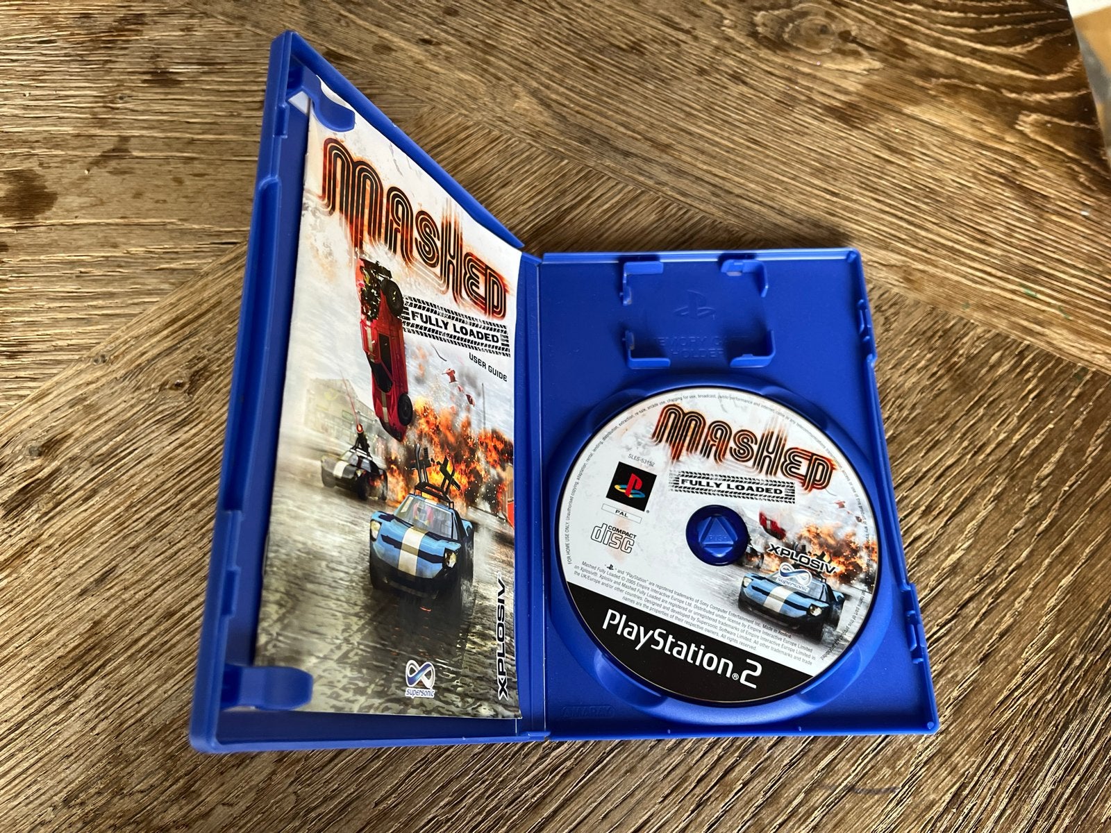 Mashed Fully Loaded - PlayStation 2 (PS2) Racegame, Gebruikt, Racen en Vliegen, Eén computer, Ophalen of Verzenden