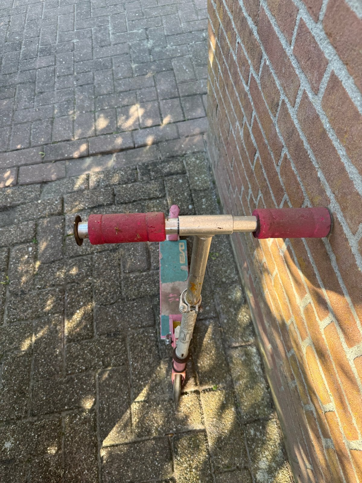 Leuke roze kinderstep - ideaal voor de zomer!, Ophalen, Gebruikt, Gewone step