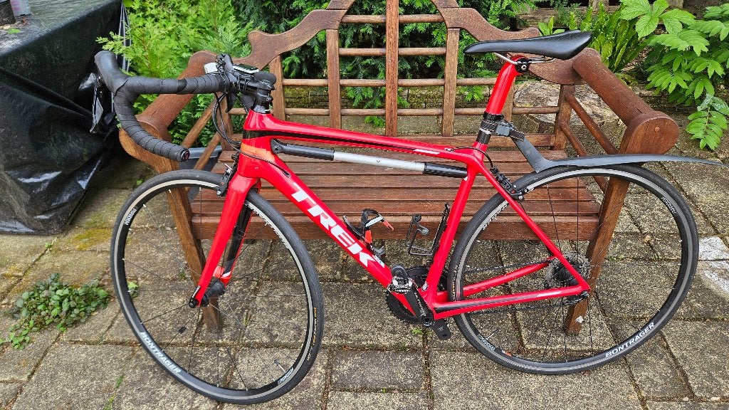Trek Emonda SL6 - Full Carbon - 54cm, 28 inch, Gebruikt, Carbon, Velgrem