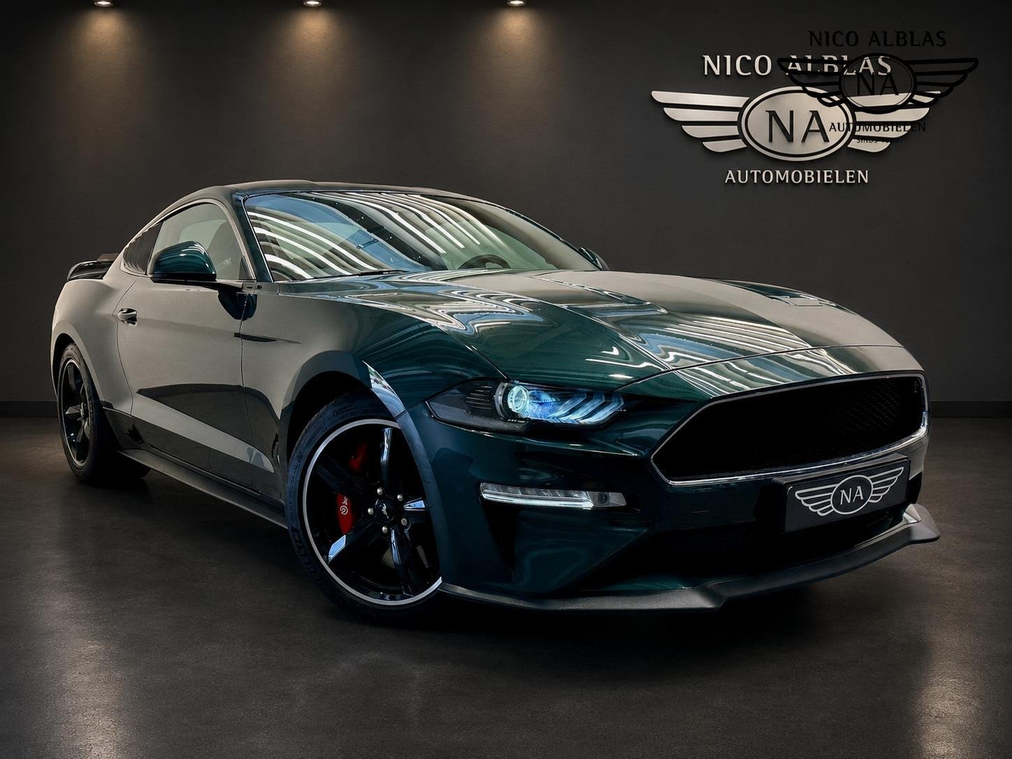 Ford Mustang Fastback 5.0 V8 GT Bullitt Edition be Steve McQ, Achterwielaandrijving, Leder, Bedrijf, Mustang