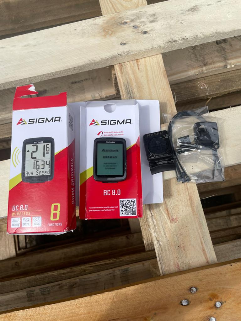 Sigma BC 8.0 Fietscomputer Draadloos - Nieuw in doos, Fietsen en Brommers, Fietsaccessoires | Fietscomputers, Draadloos, Nieuw