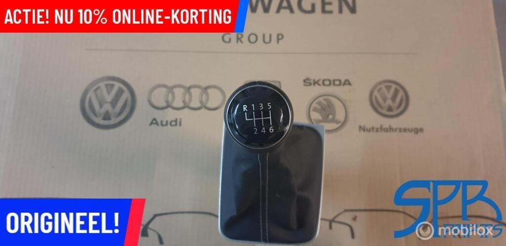 GOLF 7 VII 6-BAK VERSNELLINGSPOOK Pook origineel 5G1711113C, Gebruikt, Volkswagen, Ophalen of Verzenden, Volkswagen