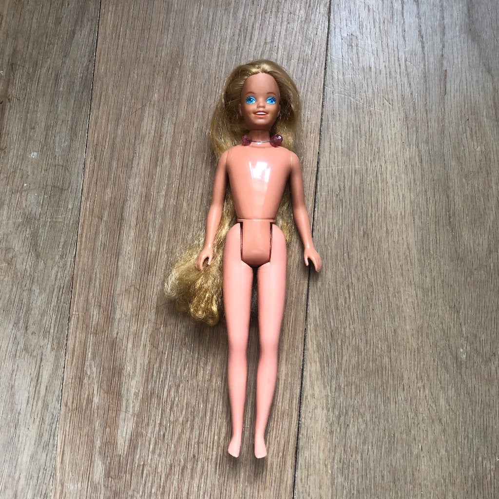 Vintage Skipper pop Mattel 1984, Ophalen of Verzenden, Zo goed als nieuw, Pop