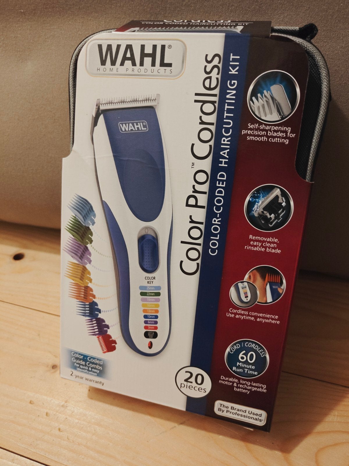 Wahl Color Pro Cordless Tondeuse - Zo goed als nieuw, Ophalen of Verzenden, Zo goed als nieuw, Haarverzorger of -hersteller