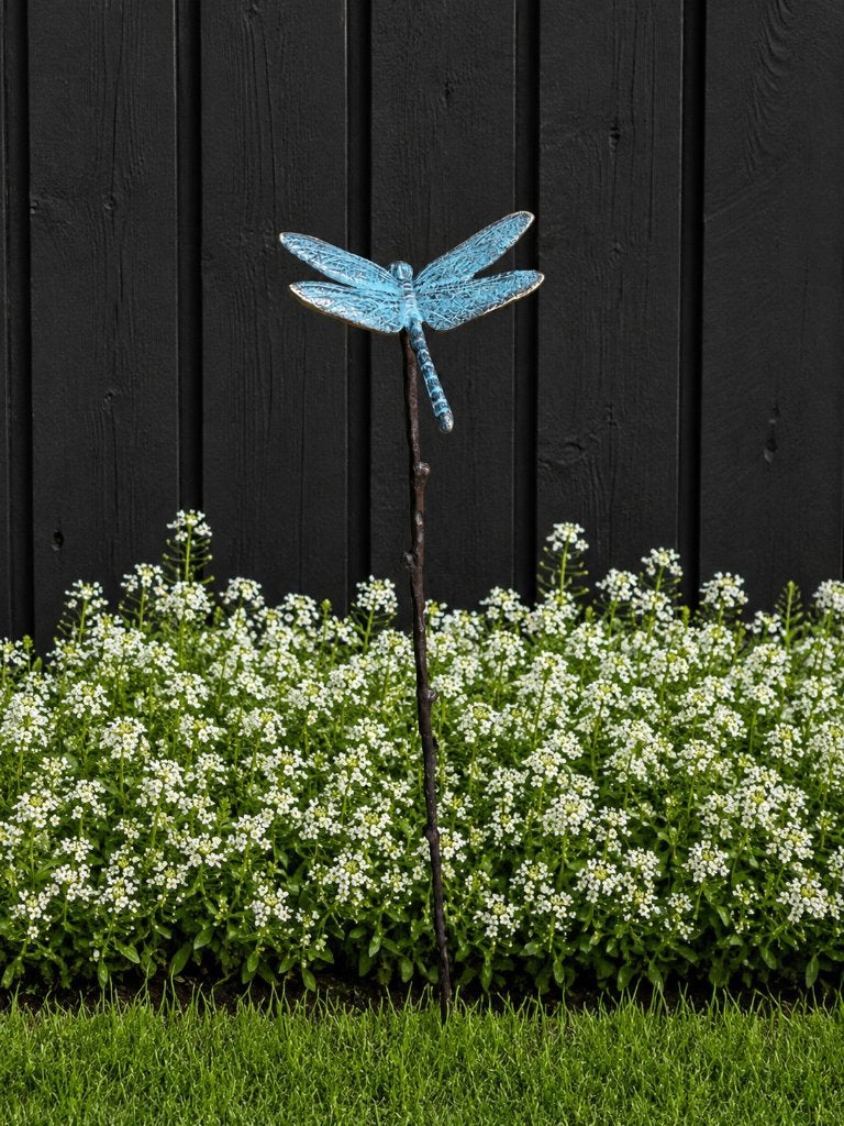 LIBELLE / tuinprikker / brons, Huis en tuin decoratie Marie, Nieuw, Info@huisentuindecoratiemarie.nl, Peize