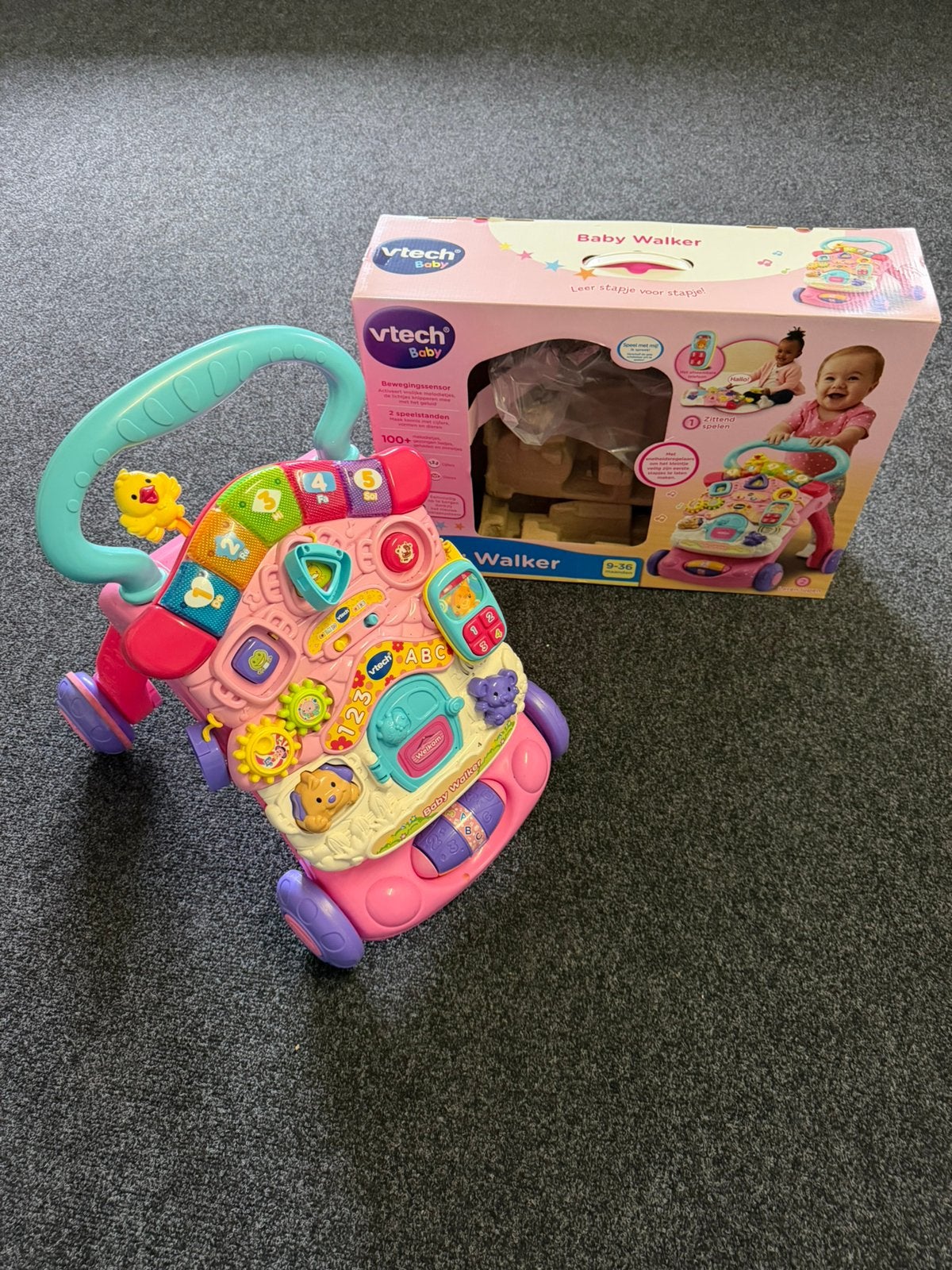 Vtech babywalker, Kinderen en Baby's, Ophalen of Verzenden, Zo goed als nieuw, Overige typen, Met licht