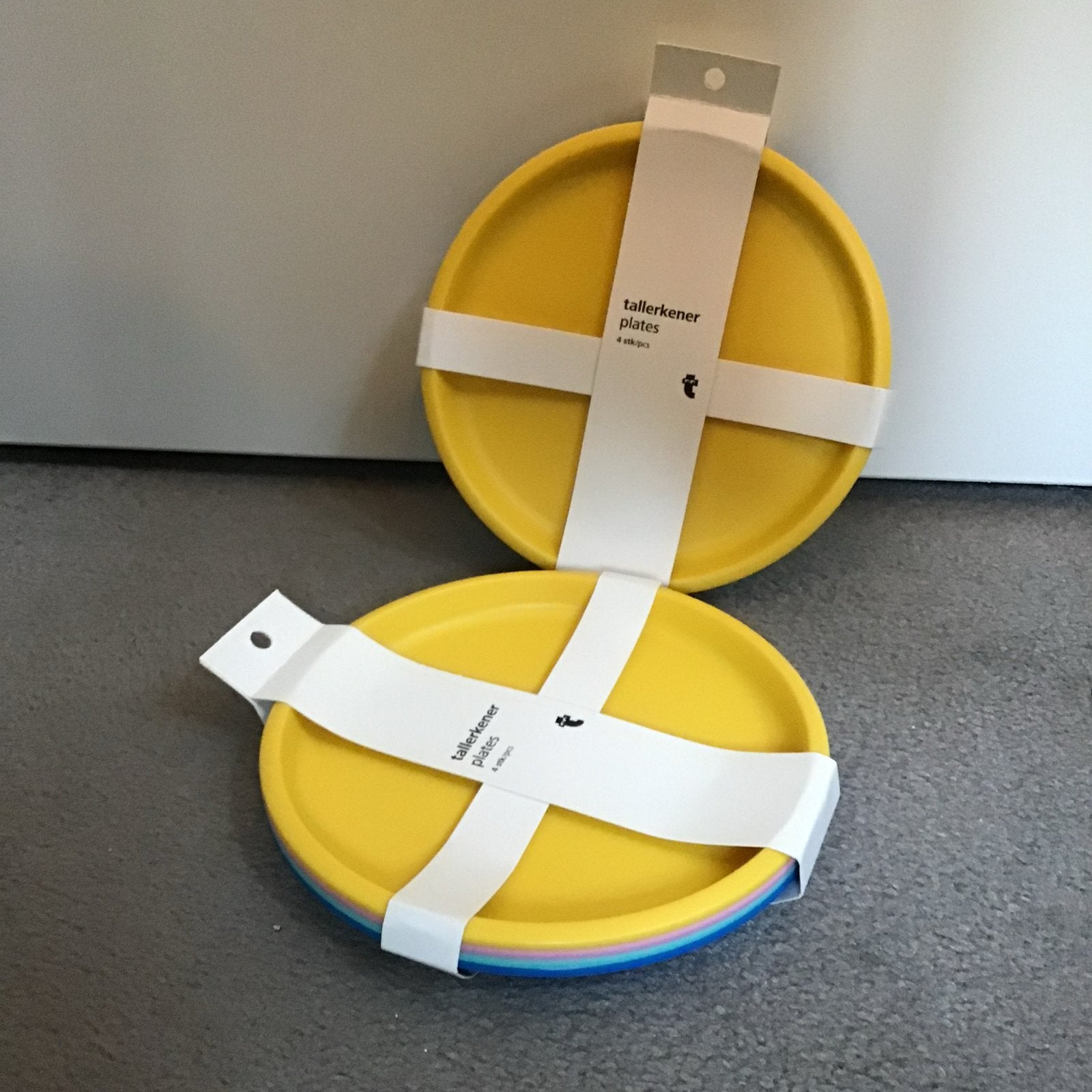 Nieuwe Ikea borden set - 8 stuks, Ophalen of Verzenden, Nieuw, Kunststof, Bord(en)