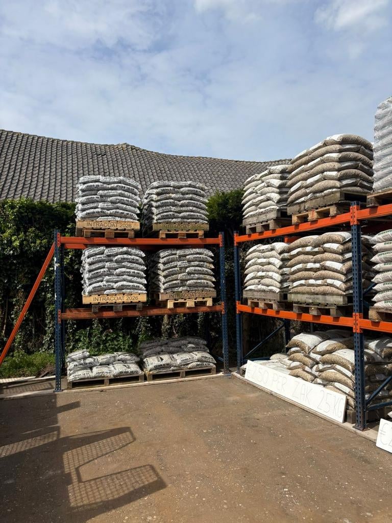 OUTLET ZAND GRIND AARDE BOOMSCHORS HYDROKORRELS, Ophalen, Nieuw, Wit