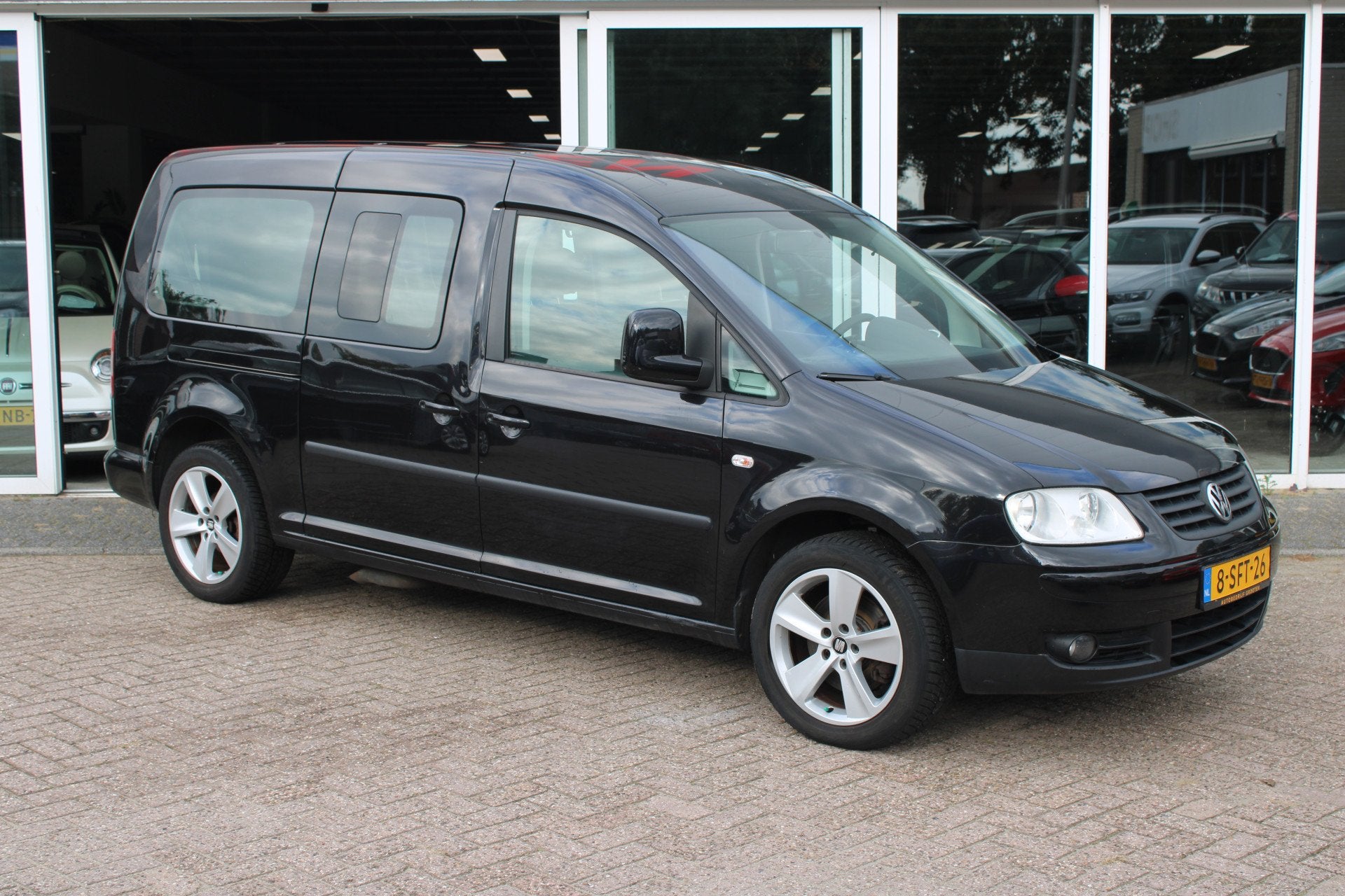 Volkswagen Caddy Maxi 1.9 TDI Comfortline//Rolstoellift!, Auto's, Voorwielaandrijving, Gebruikt, 4 cilinders, Leder