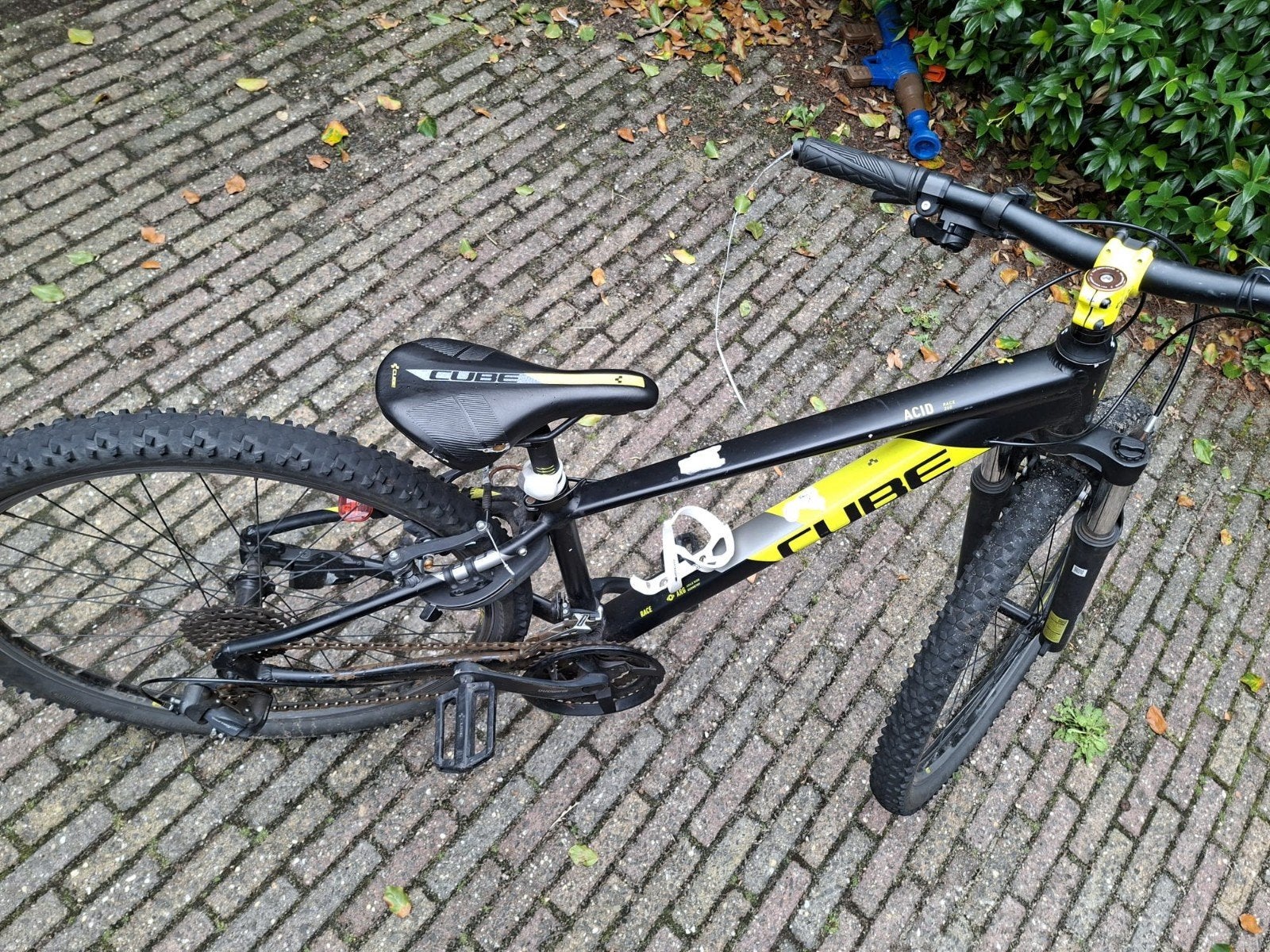 Cube Mountainbike - Zwart/Geel - Goede Staat, Gebruikt, Hardtail, Heren, Schijfrem