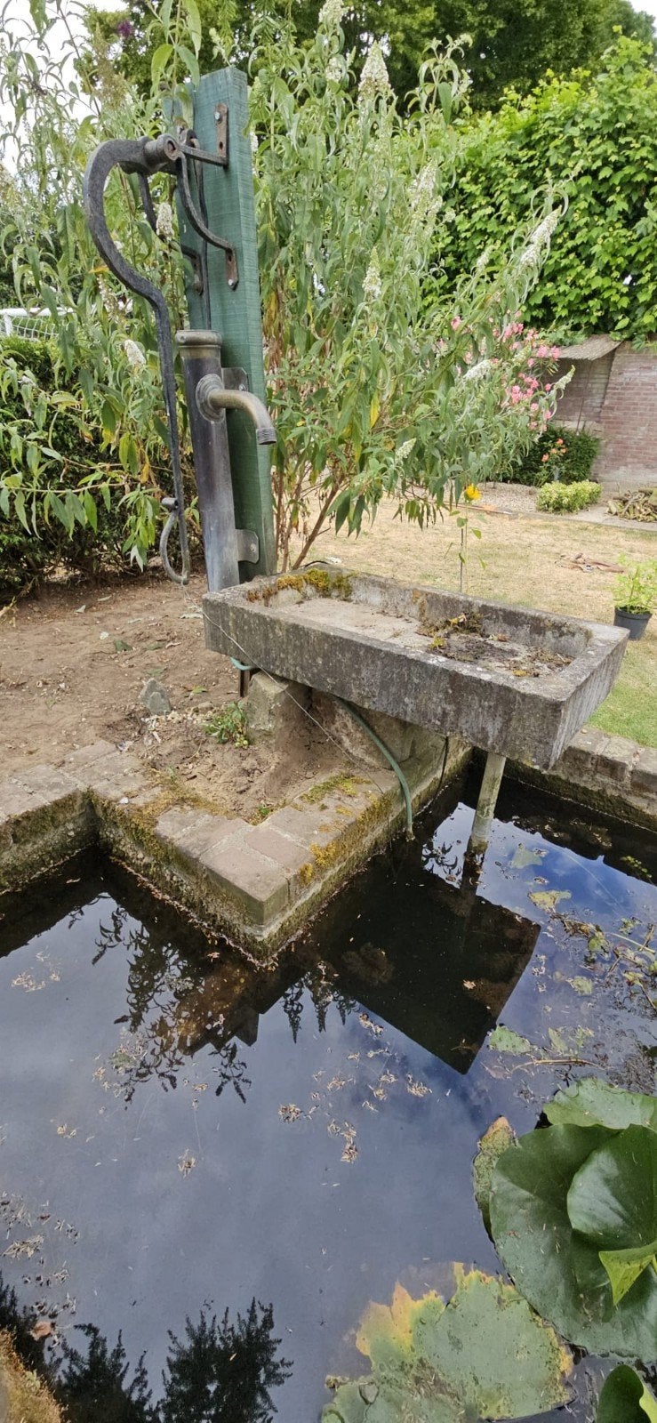 pomp/koper/gietijzer/antiek/tuin/decoratie/keuken, Ophalen, Gebruikt, Gietijzer, Overige typen