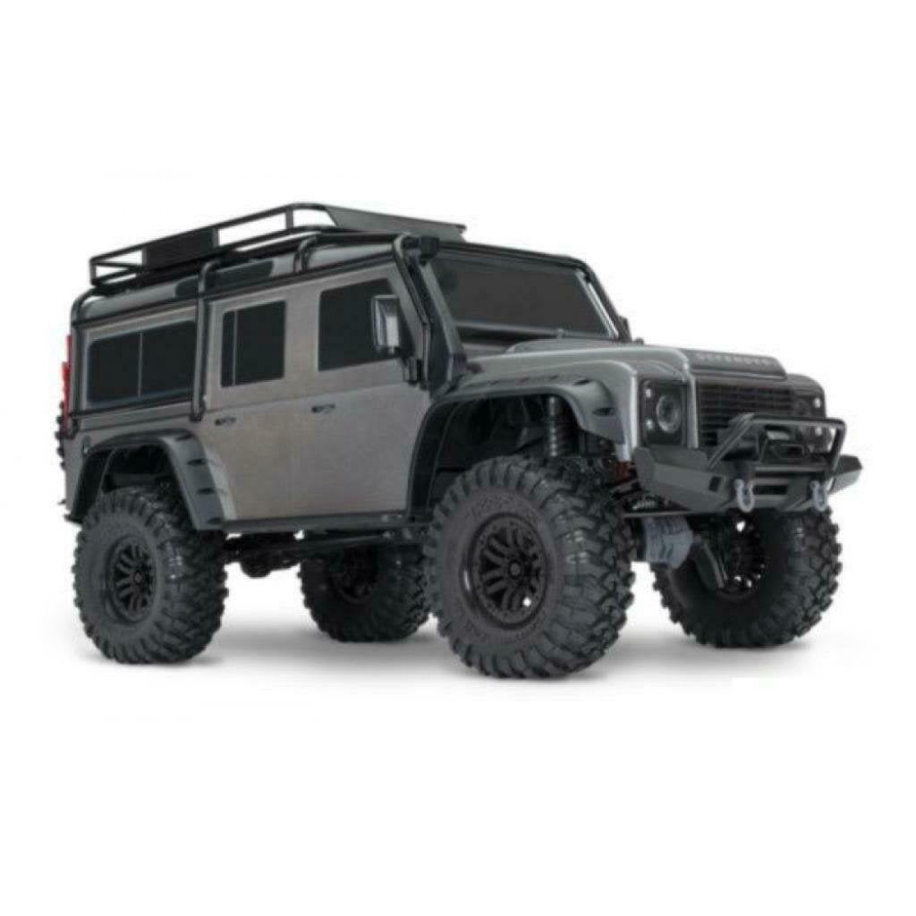 Traxxas Land Rover Defender Crawler grijs., Ophalen of Verzenden, Nieuw, Elektro, Auto offroad
