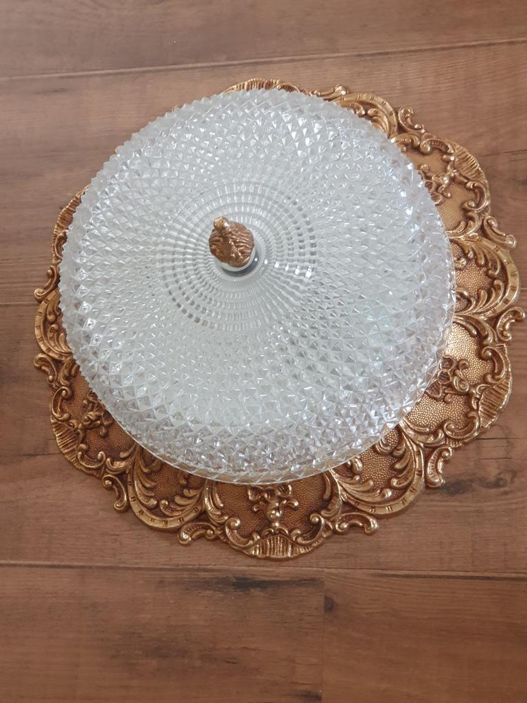 Antiek prachtige plafondlamp. In zeer goede staat., Ophalen of Verzenden, Zo goed als nieuw