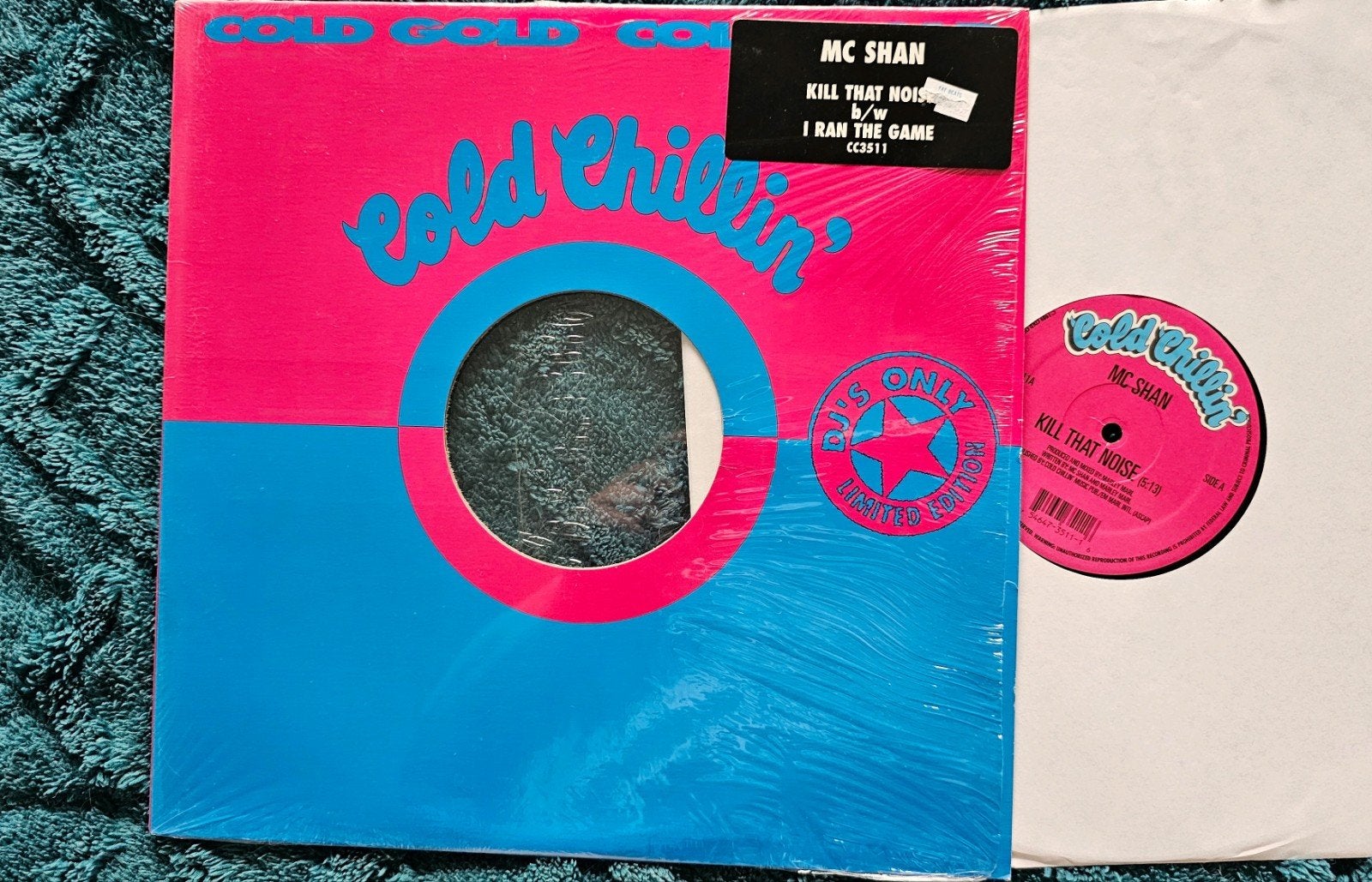 MC Shan - Kill That Noise / I Ran The Game (12-inch UK), Ophalen of Verzenden, Zo goed als nieuw, 12 inch