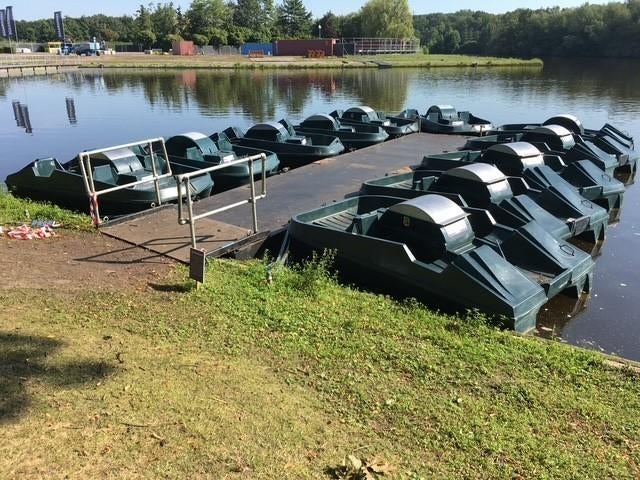 Verhuur waterfietsen voor evenement, festival of waterpret, Watersport en Boten, Ophalen of Verzenden, Zo goed als nieuw