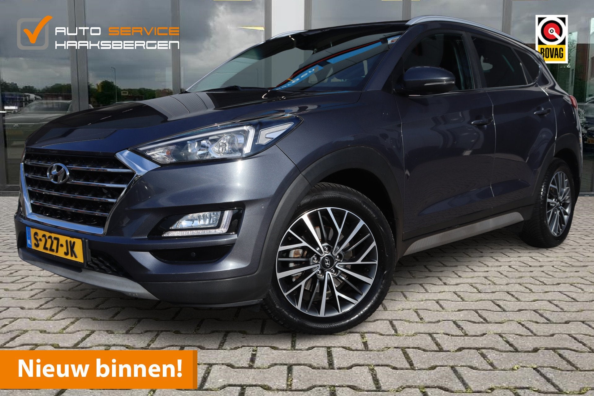 Hyundai Tucson 1.6 T-GDI Comfort | Trekhaak | Camera | 18 In, Stof, Gebruikt, 4 cilinders, Bedrijf
