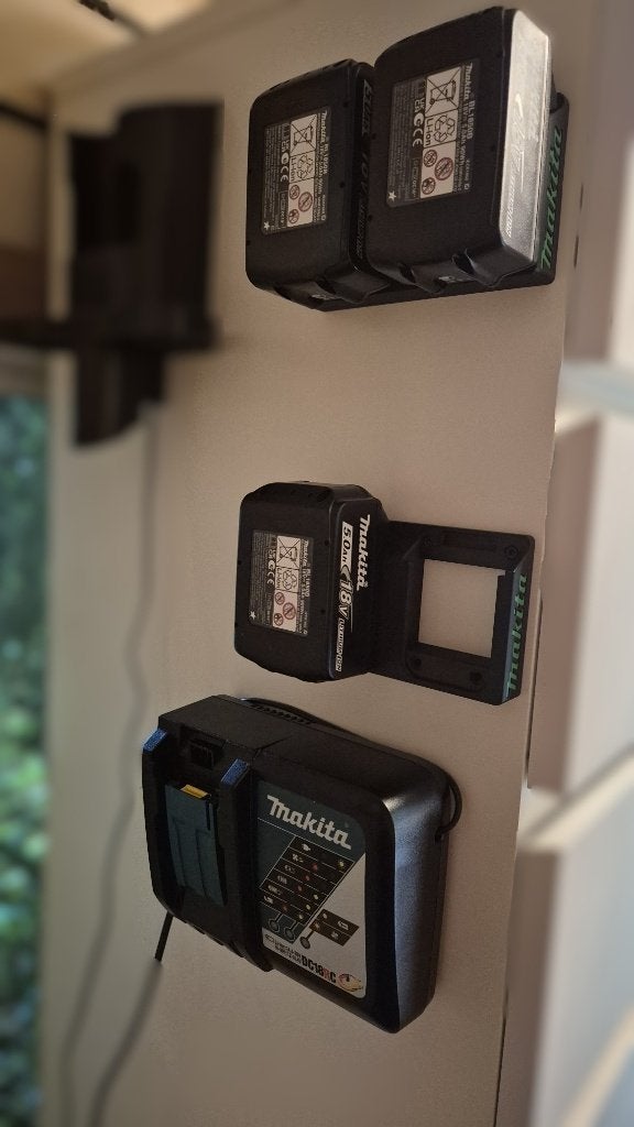 Muurbevestiging compatibel met Makita accu's en laders, Verzenden, Nieuw