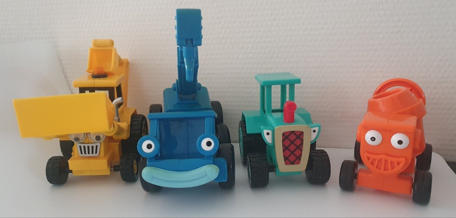 Bob de Bouwer auto's  Hector,Dizzy,Lifty,Scoop, Kinderen en Baby's, Ophalen of Verzenden, Gebruikt, Auto, Met wieltjes