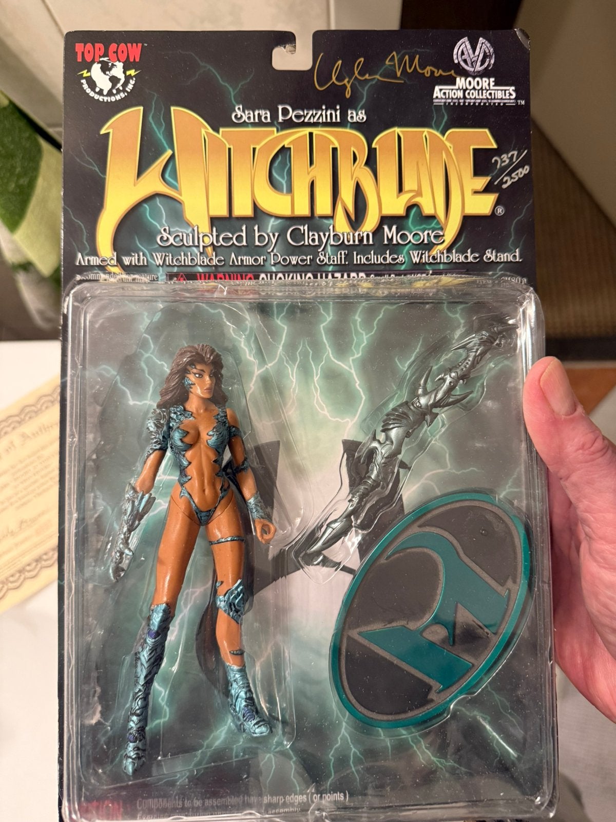 Fantacy Witch blade pop gesigneerd, Ophalen of Verzenden, Zo goed als nieuw, Fantasy