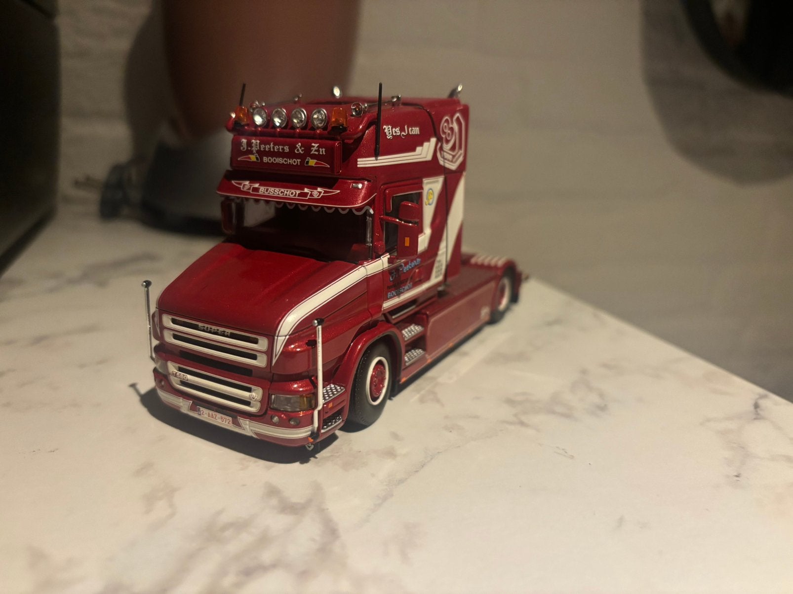Tekno scania peeters booischot belgie, Ophalen of Verzenden, Zo goed als nieuw, Bus of Vrachtwagen, Tekno