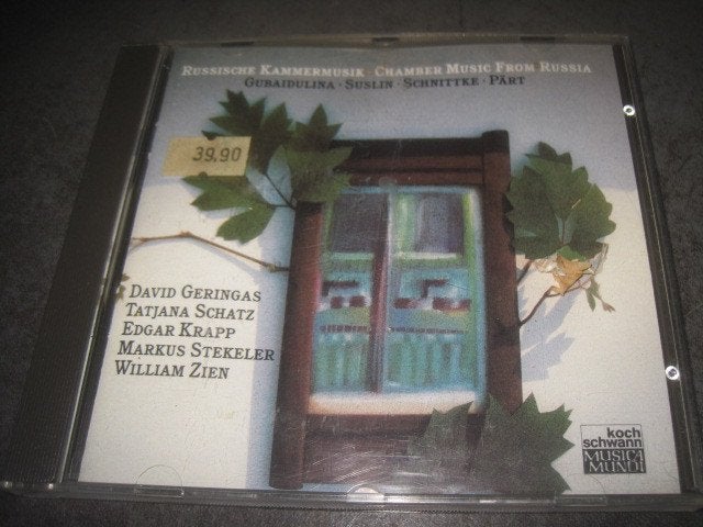 Schnittke Pärt Gubaidulina Suslin Kammermusik op Koch, Ophalen of Verzenden, Classicisme, Zo goed als nieuw, Kamermuziek