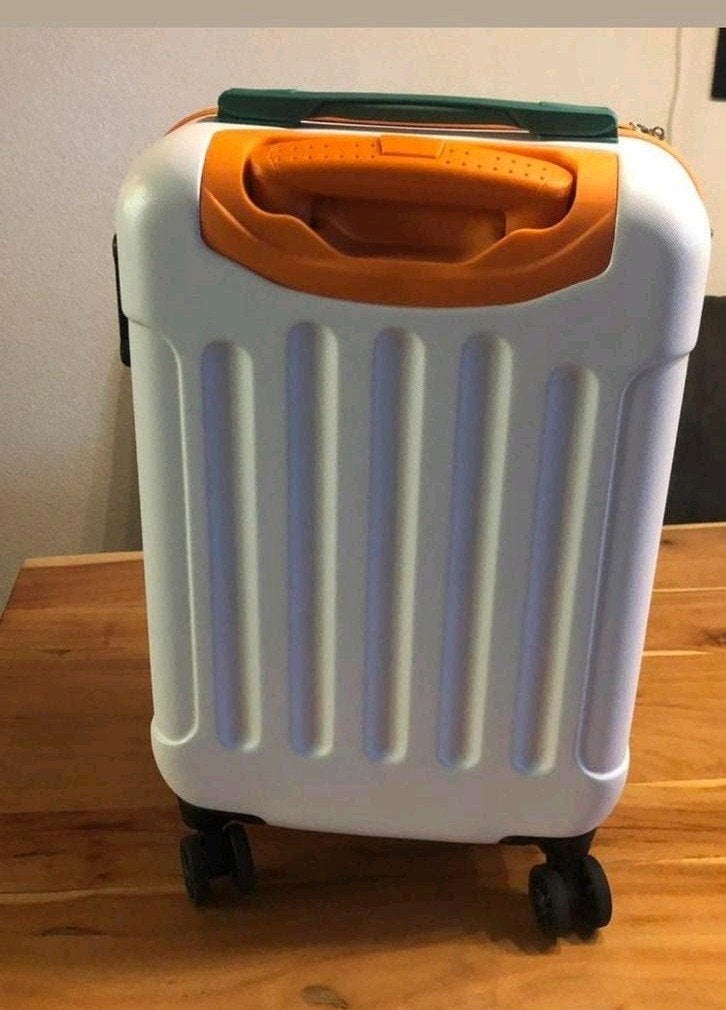 Nieuwe Postcodeloterij koffer - Ideaal voor korte reizen!, Uitschuifbare handgreep, 20 tot 30 cm, Wit, Minder dan 40 cm
