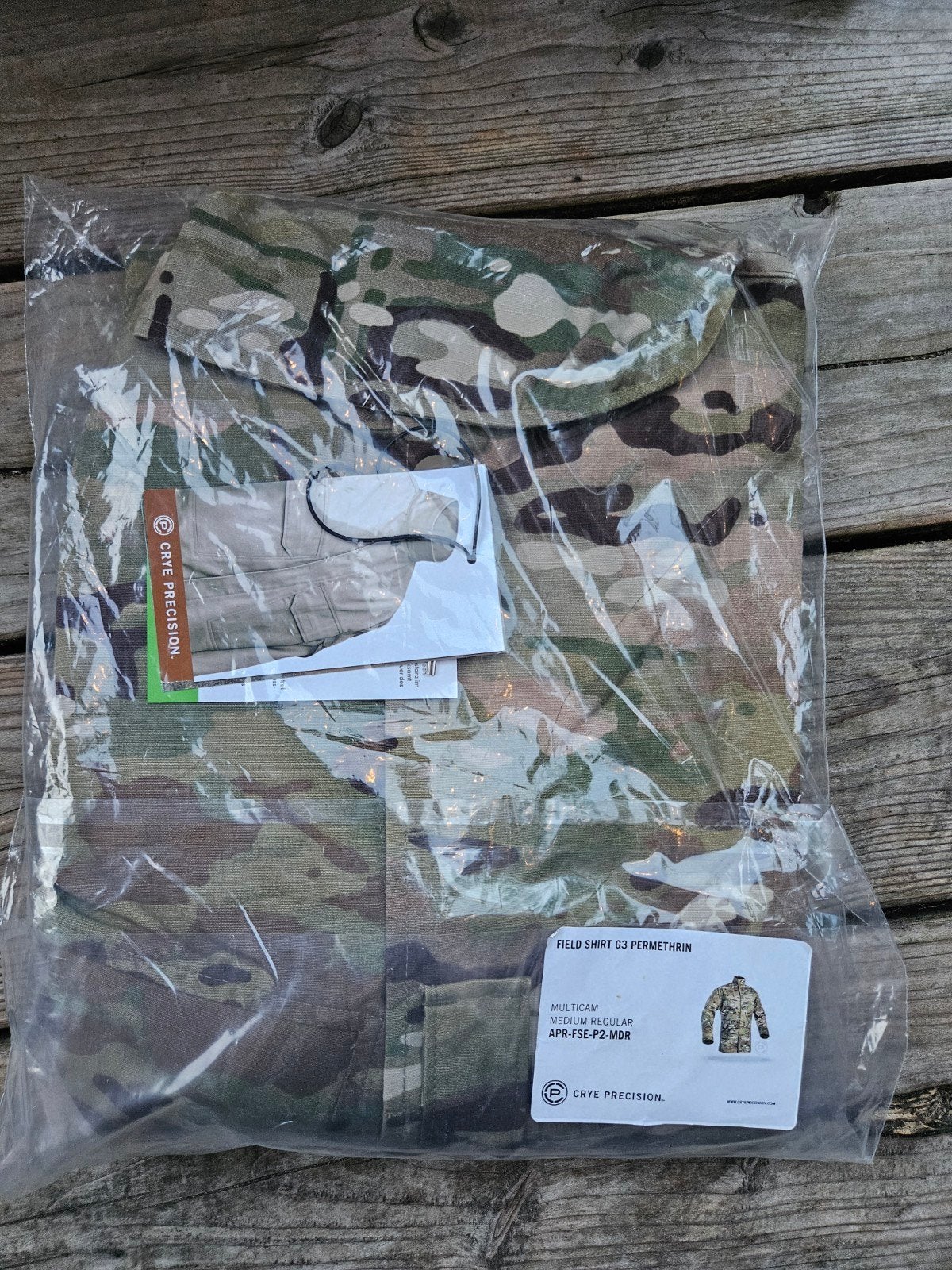 Crye Precision Field Shirt G3 Permethrin-Multicam-Nieuw, Ophalen of Verzenden, Landmacht, Nederland, Kleding of Schoenen
