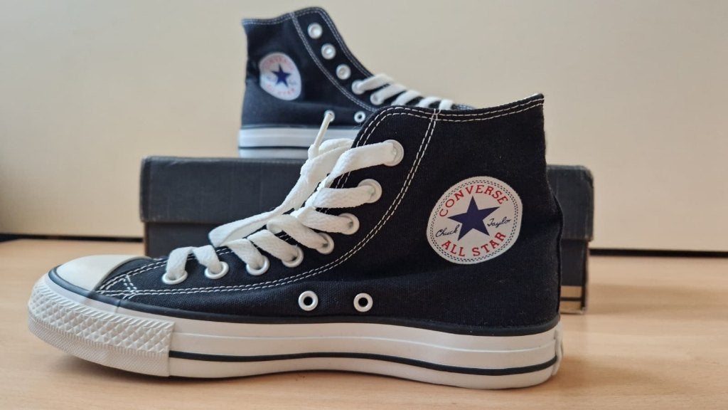 Converse All Star HI Size 39, Verzenden, Zwart, Nieuw, Sneakers of Gympen