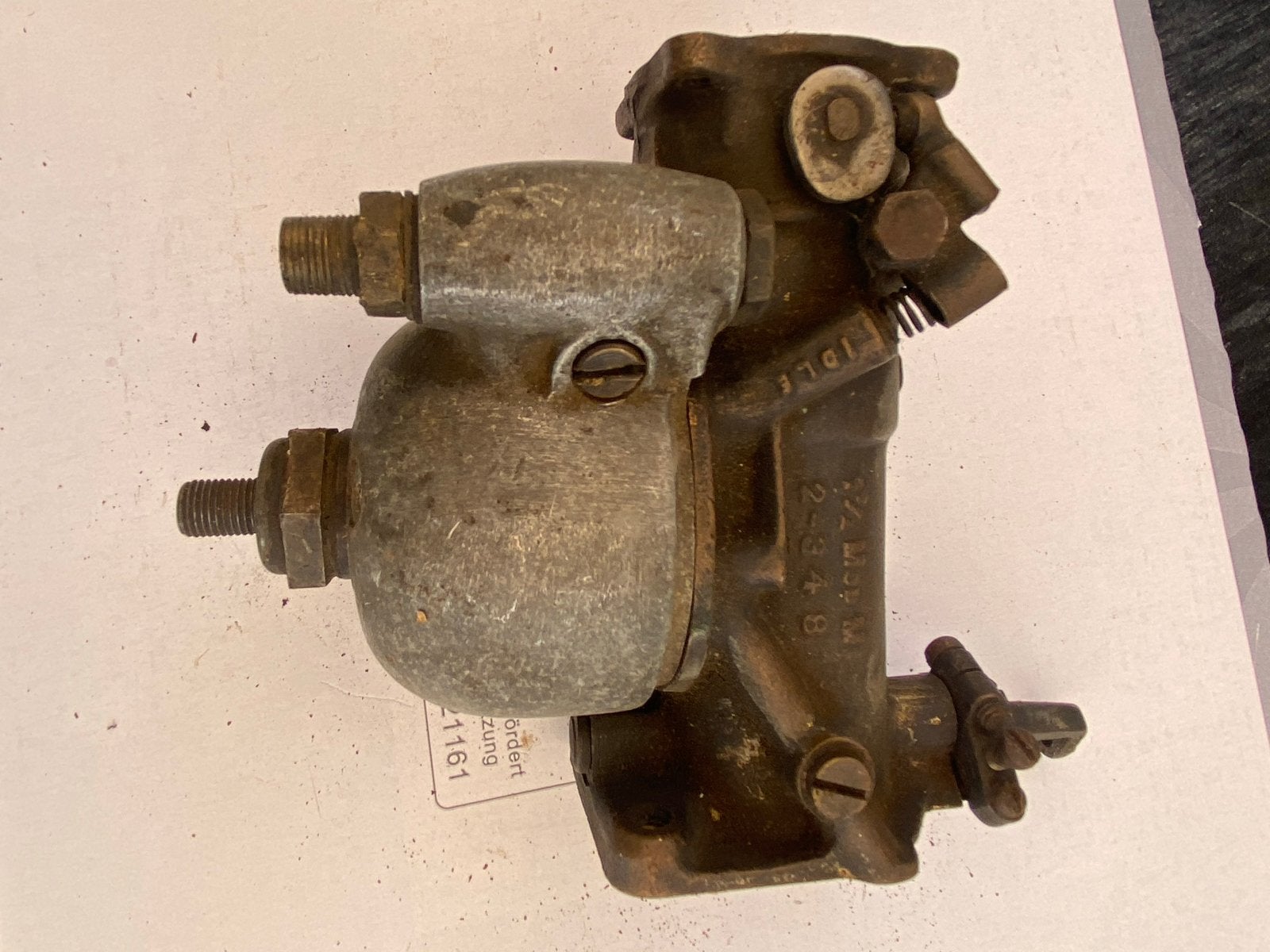 2 Carburateurs Harley Davidson Liberator M 88, Motoren, Ophalen, Gebruikt