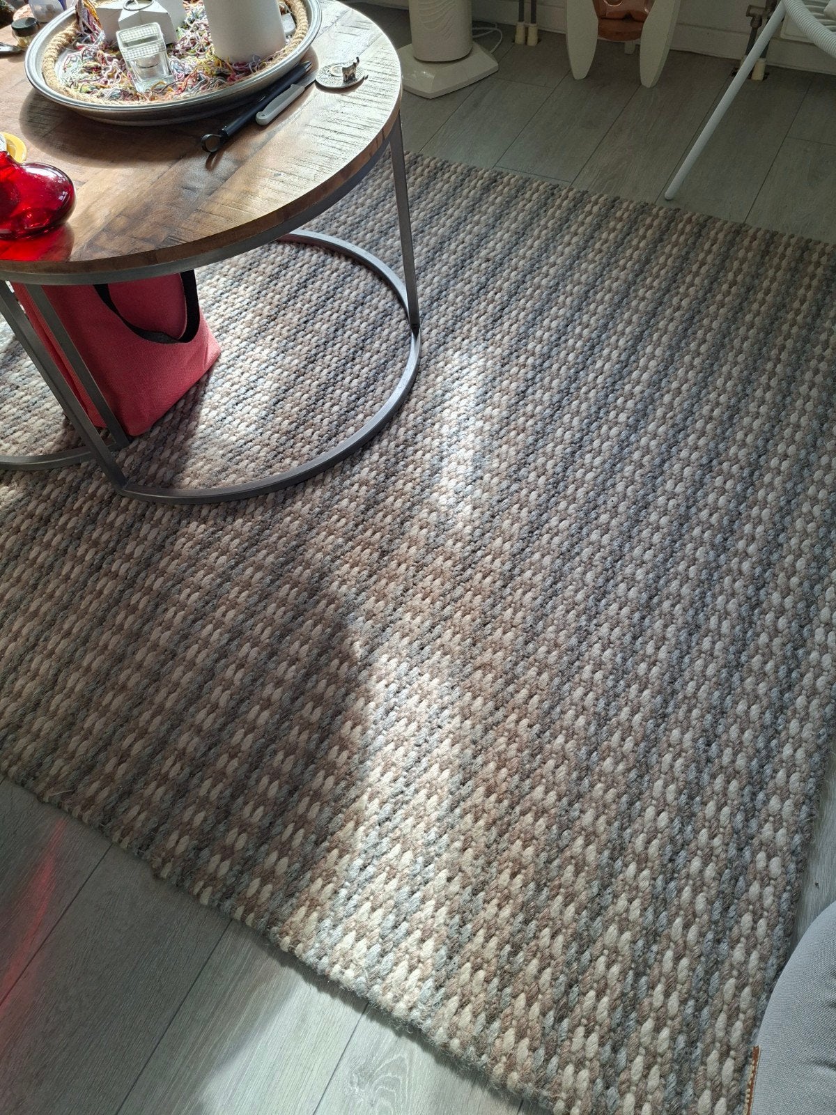 wollen vloerkleed, Huis en Inrichting, Ophalen, Gebruikt, 150 tot 200 cm, 200 cm of meer