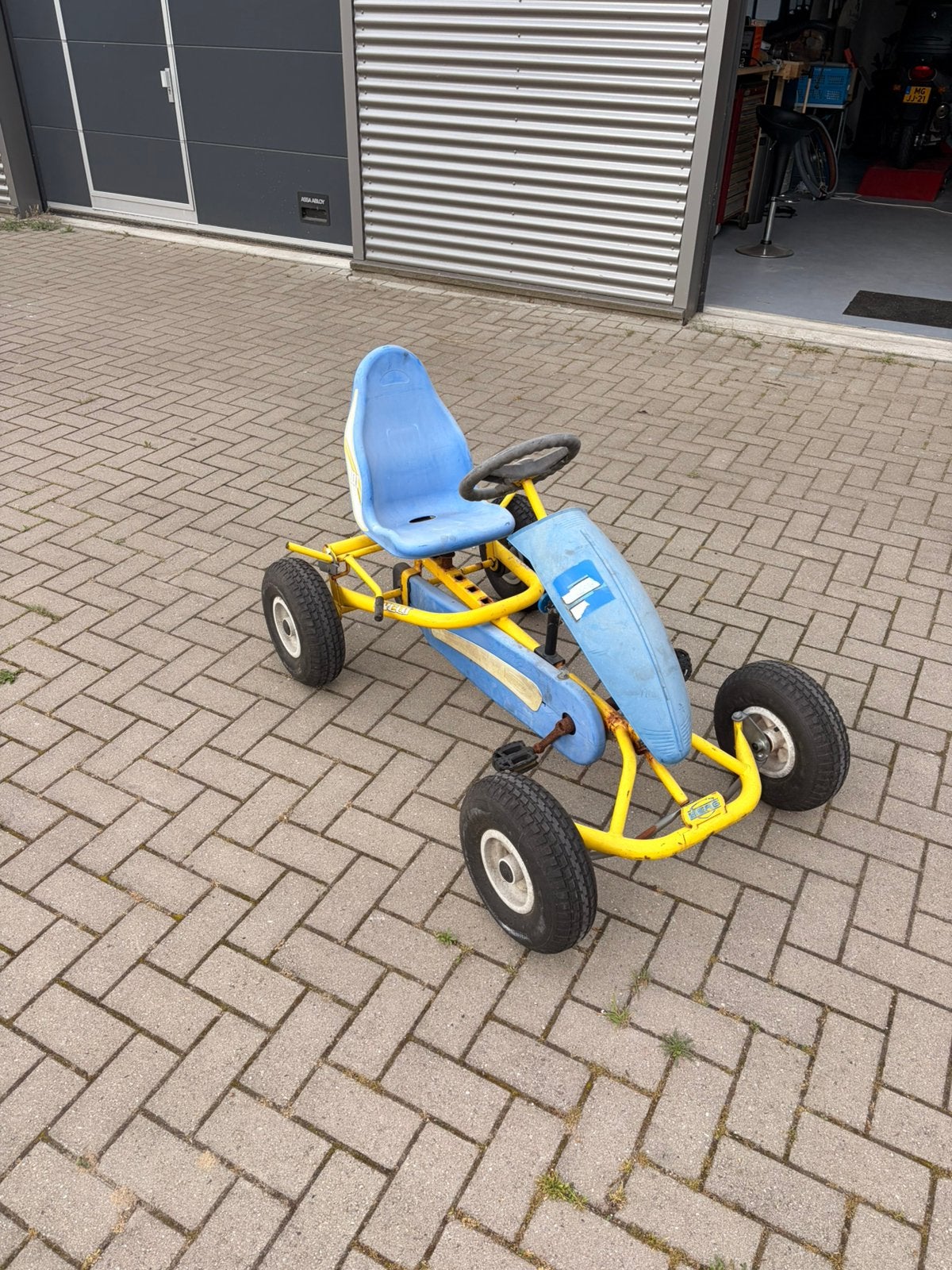 Berg skelter met aanhanger, Ophalen, Gebruikt, Berg, Met kar of aanhanger