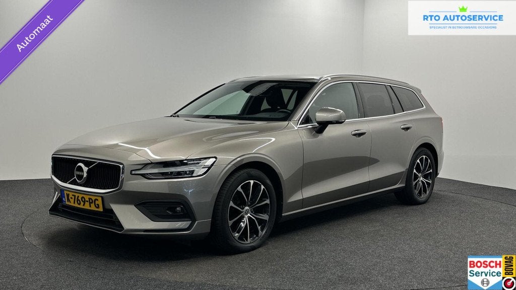 Volvo V60 2.0 B3 Business Pro CAMERA NAVI ECC CARPLAY ADAPTI, Auto's, 4 cilinders, 163 pk, Origineel Nederlands, Autotrust