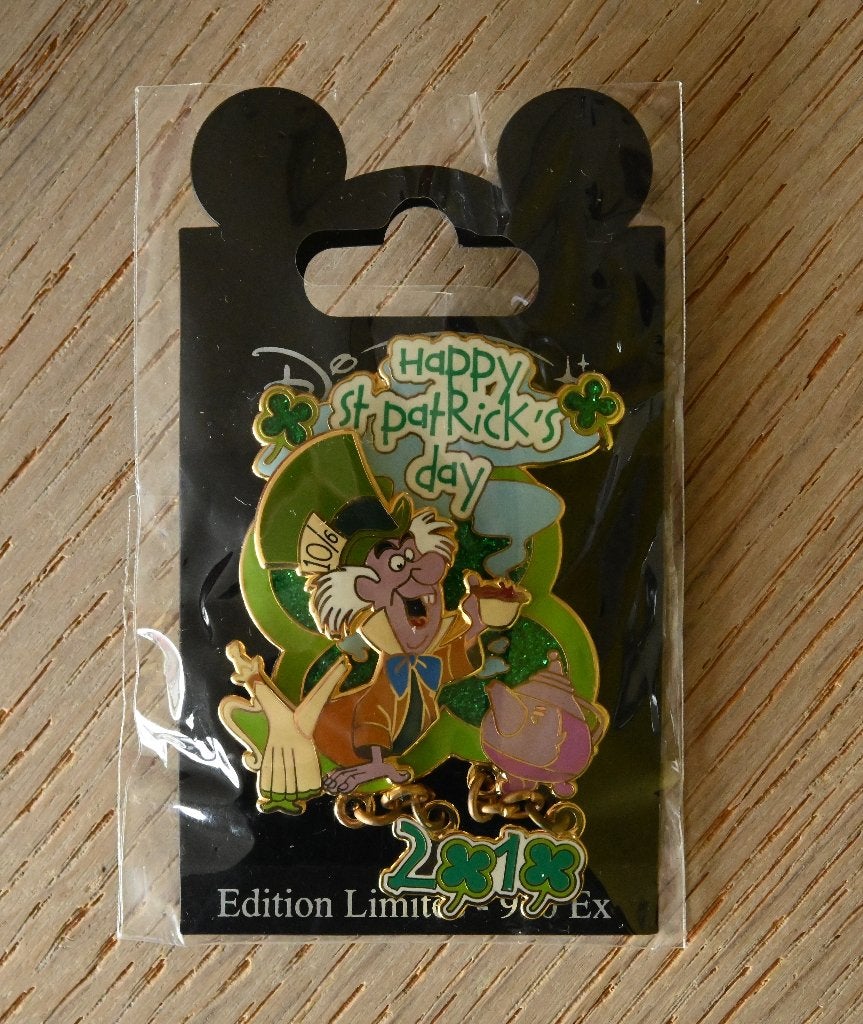 Pin Disney Parijs 900ex.St.Patrick's Day 2010, Verzenden, Nieuw, Speldje of Pin