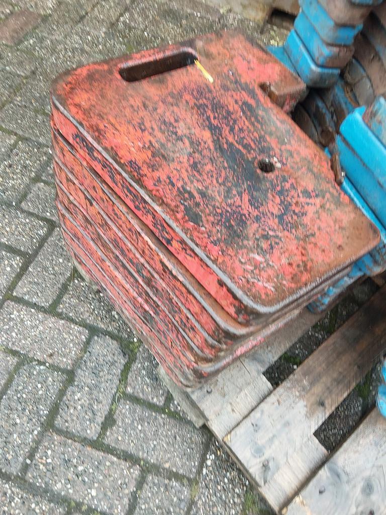 Frontgewichten 7 stuks, Zakelijke goederen, Agrarisch | Onderdelen | Banden, Velgen en Assen
