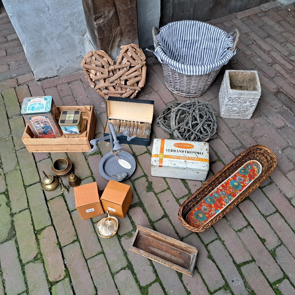 OPRUIMING Diverse brocante decoratie woonaccessoires Etage3, Huis en Inrichting, Gebruikt, ., Ophalen of Verzenden, .