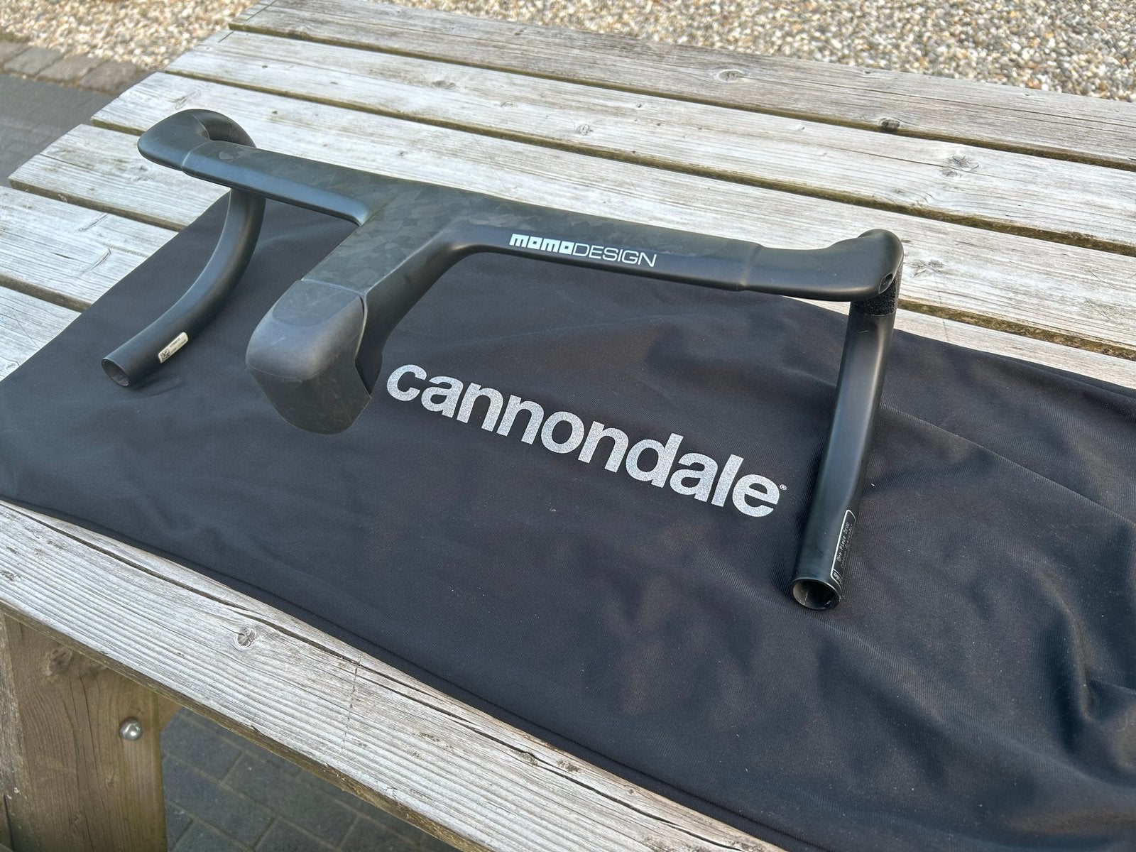 Cannondale MomoDesign Carbon Systembar 110mm/420mm, Fietsen en Brommers, Stuur, Ophalen of Verzenden, Zo goed als nieuw, Racefiets