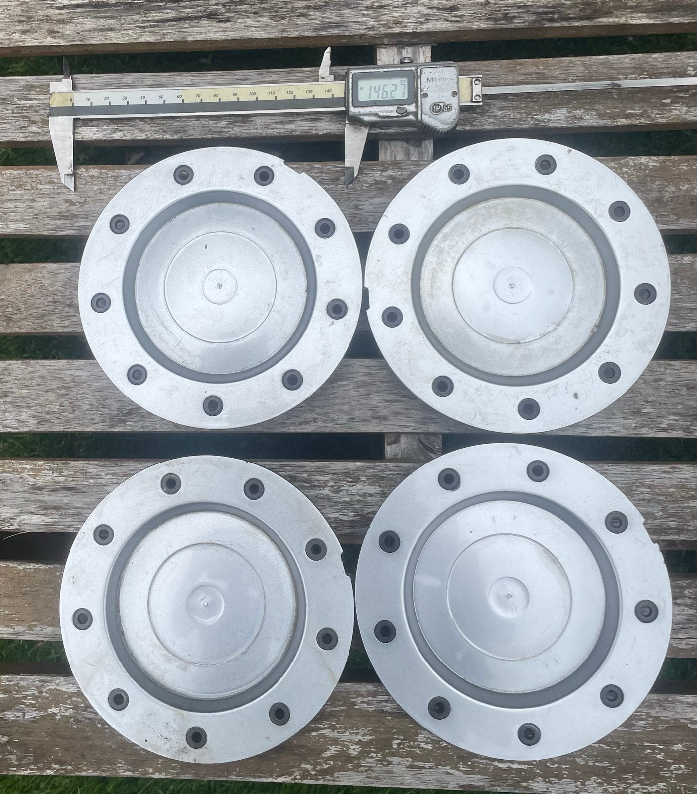 Naafkappen 146mm Opel Audi vw, Ophalen of Verzenden, Gebruikt