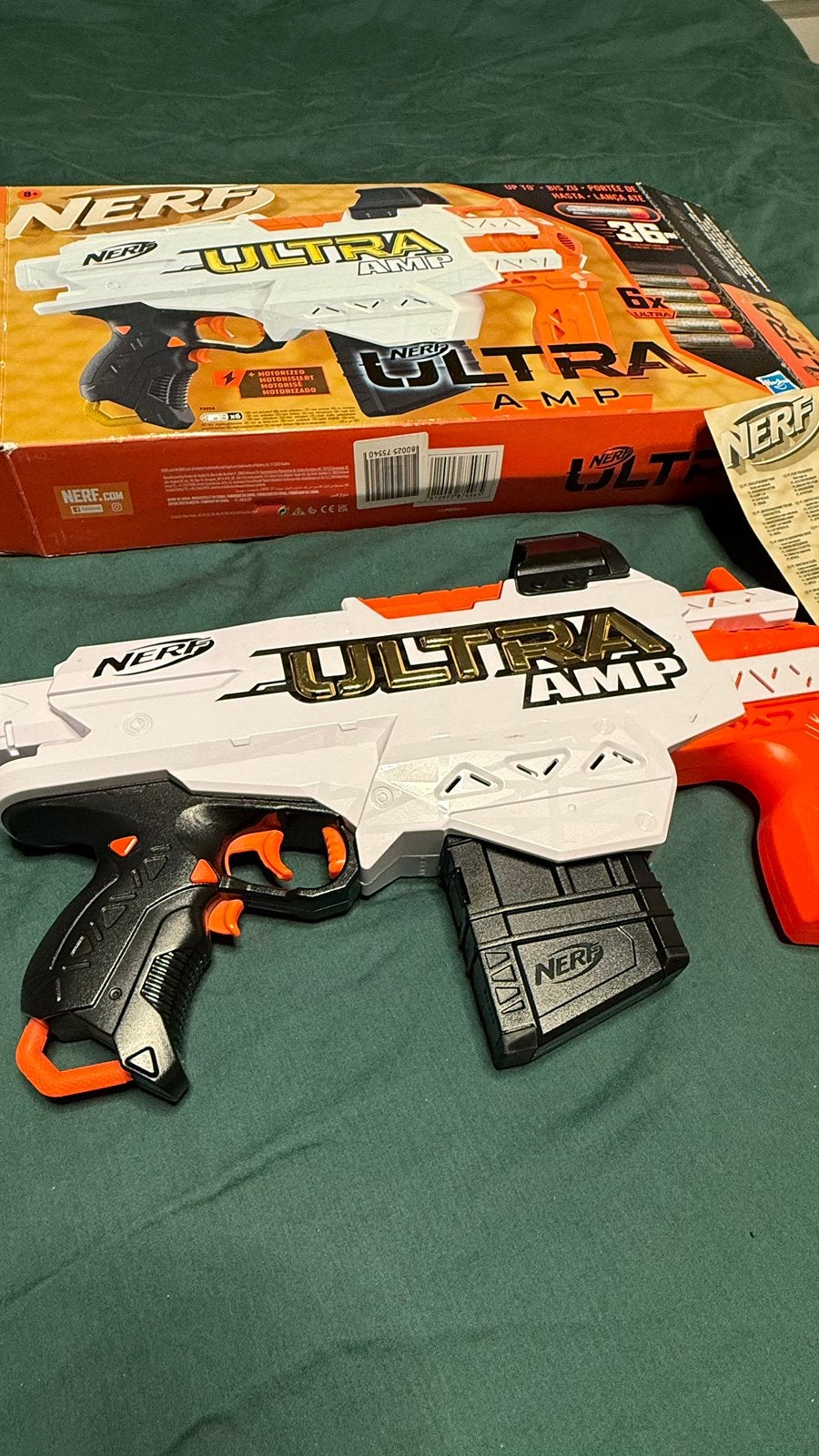 Nieuwe Nerf Ultra Amp Blaster met doos, Ophalen of Verzenden, Nieuw