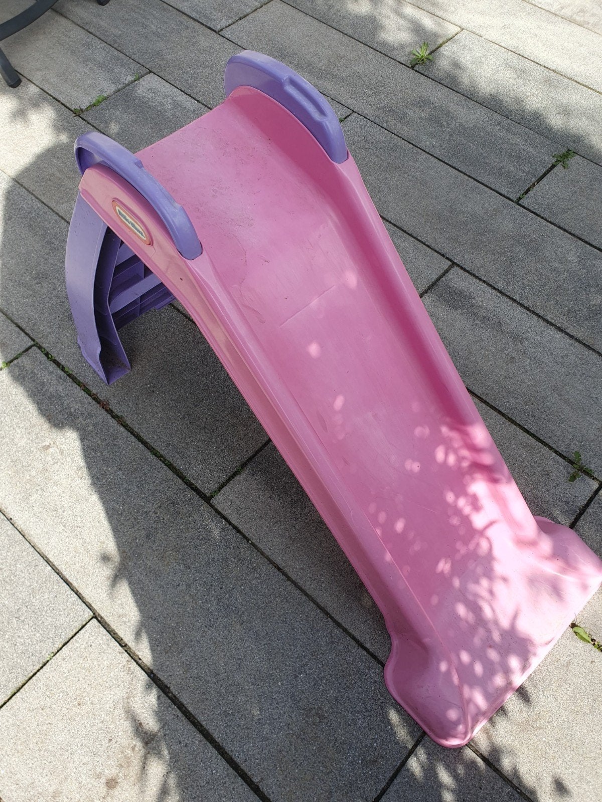 Roze/paarse Little Tikes glijbaan voor kinderen, Ophalen, Gebruikt, Glijbaan