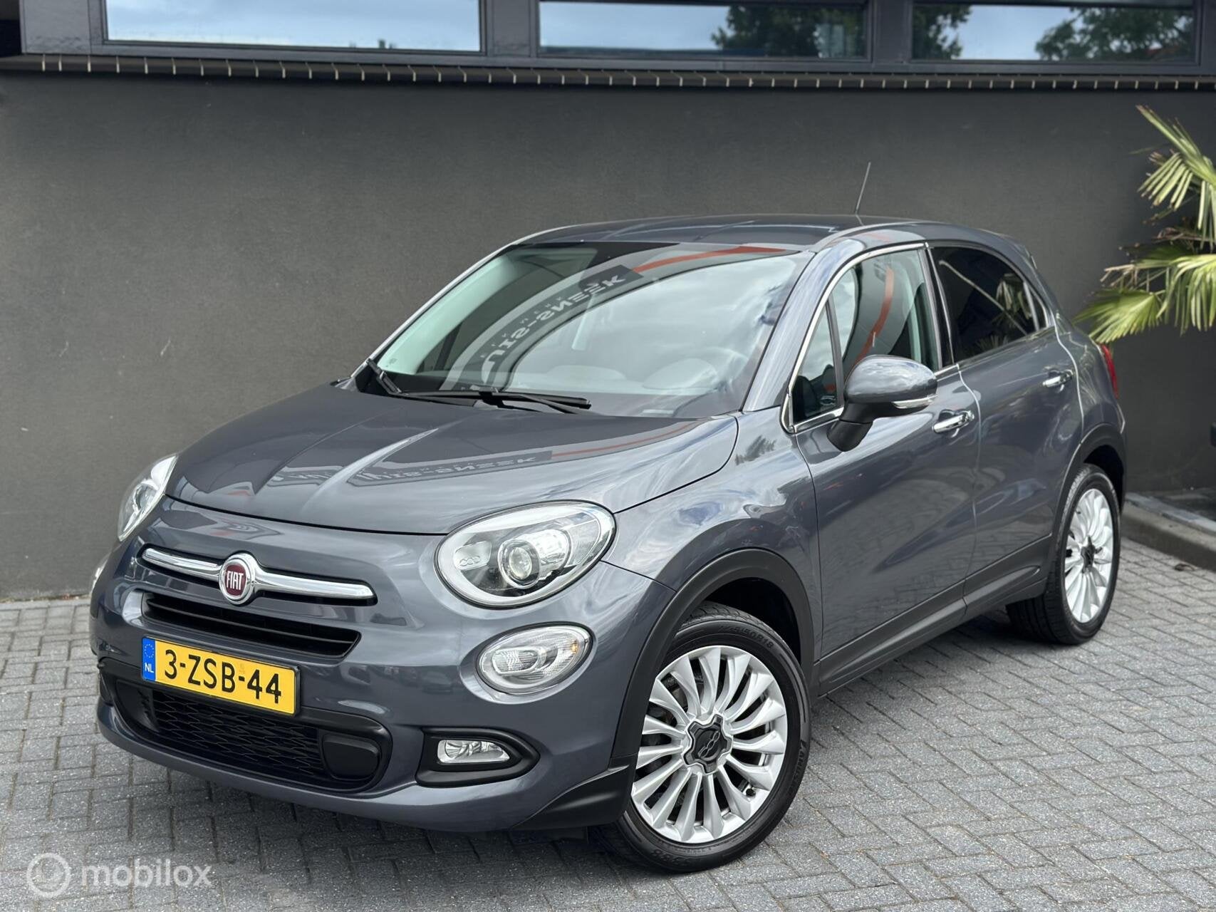 Fiat 500X 1.4 Turbo MultiAir Lounge|Navi|Camera|Trekhaak, Voorwielaandrijving, Gebruikt, 4 cilinders, 500X