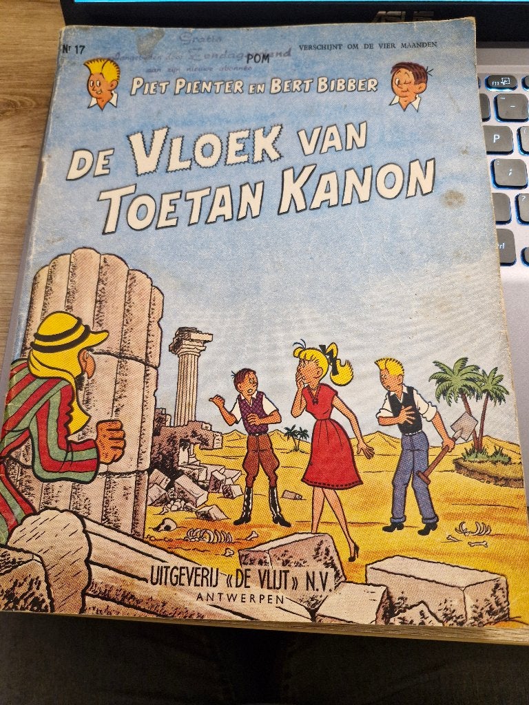 Bert bibber, Eén stripboek, Ophalen of Verzenden, Gelezen