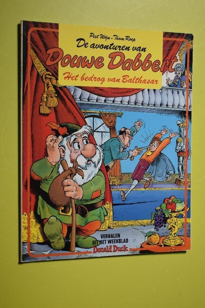 Strip- Douwe Dabbert, Het bedrog van Balthasar no 15 1e druk, Eén stripboek, Ophalen of Verzenden, Zo goed als nieuw, Piet Wijn, Thom Roep