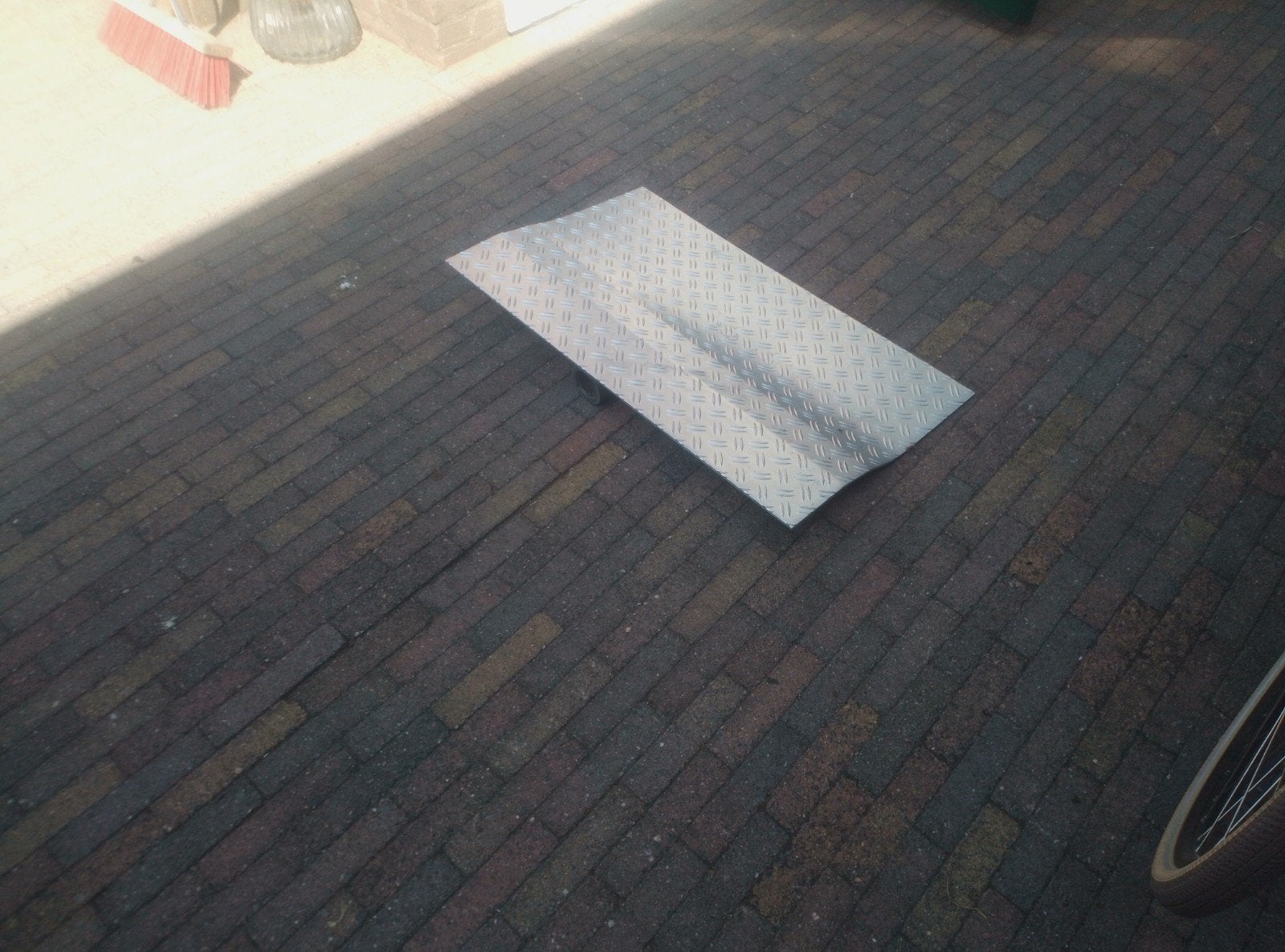 Oprijplaat, Auto diversen, Automatten, Ophalen of Verzenden, Zo goed als nieuw