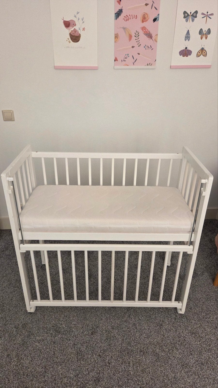 Cosleeper Petite Amelie (co-sleeper/aanschuifbedje/babybed), Ophalen, Wieg