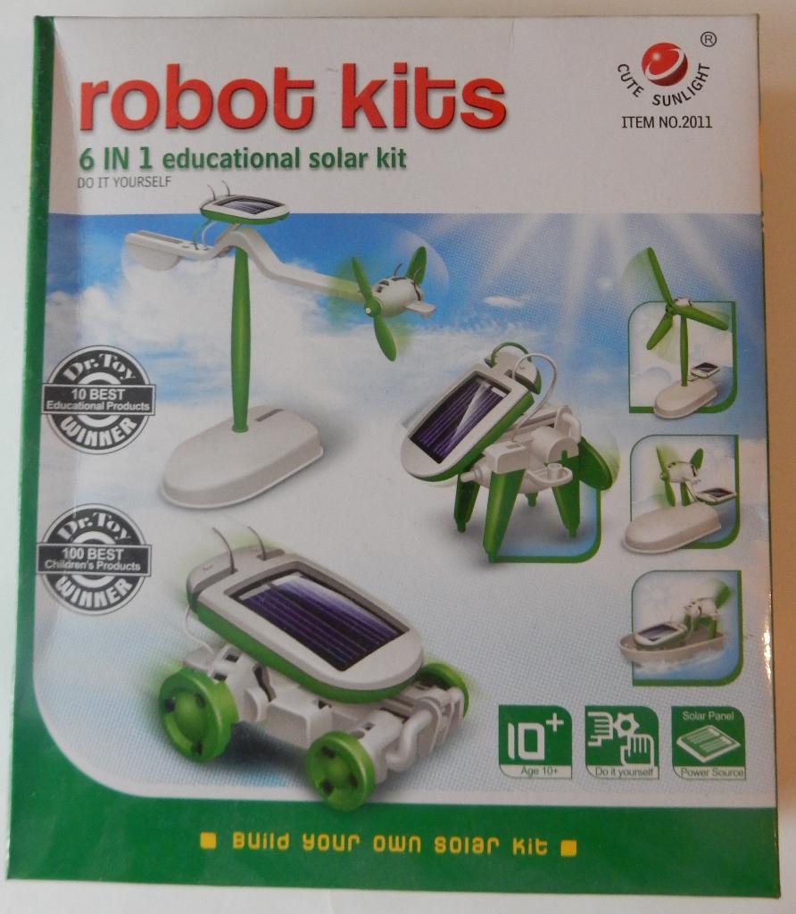 6 in 1 educational solar kit - Robot Kits, Ophalen of Verzenden, Gebruikt, Bouwen