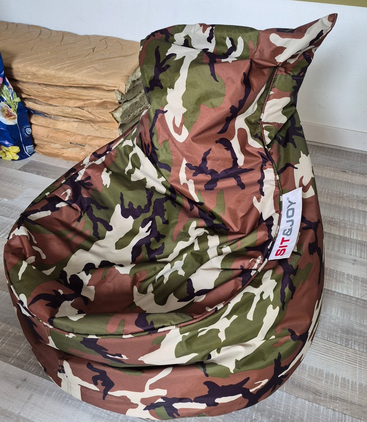 Sit & Joy Zitzak Camouflage - Comfortabel en Stijlvol, Ophalen of Verzenden