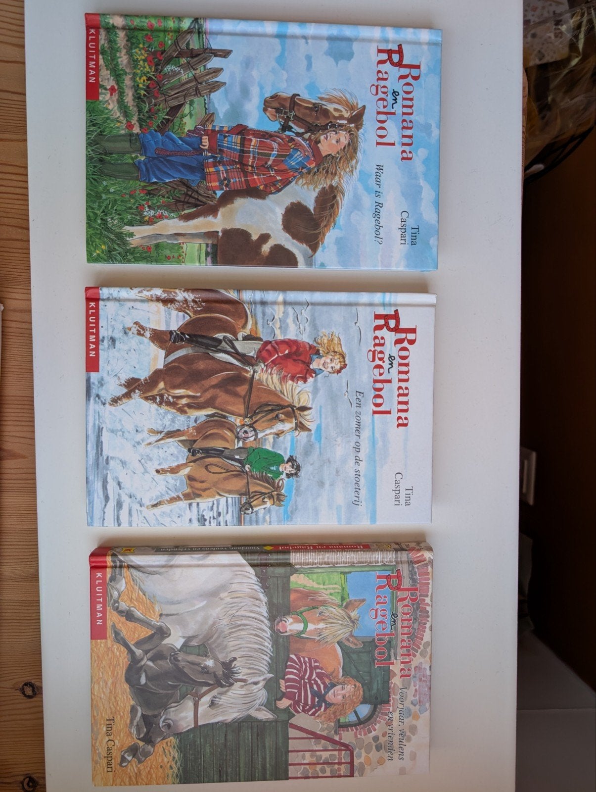 Romana en Ragebol - 3 boeken van Tina Caspari, Ophalen, Gelezen, Tina Caspari, Fictie