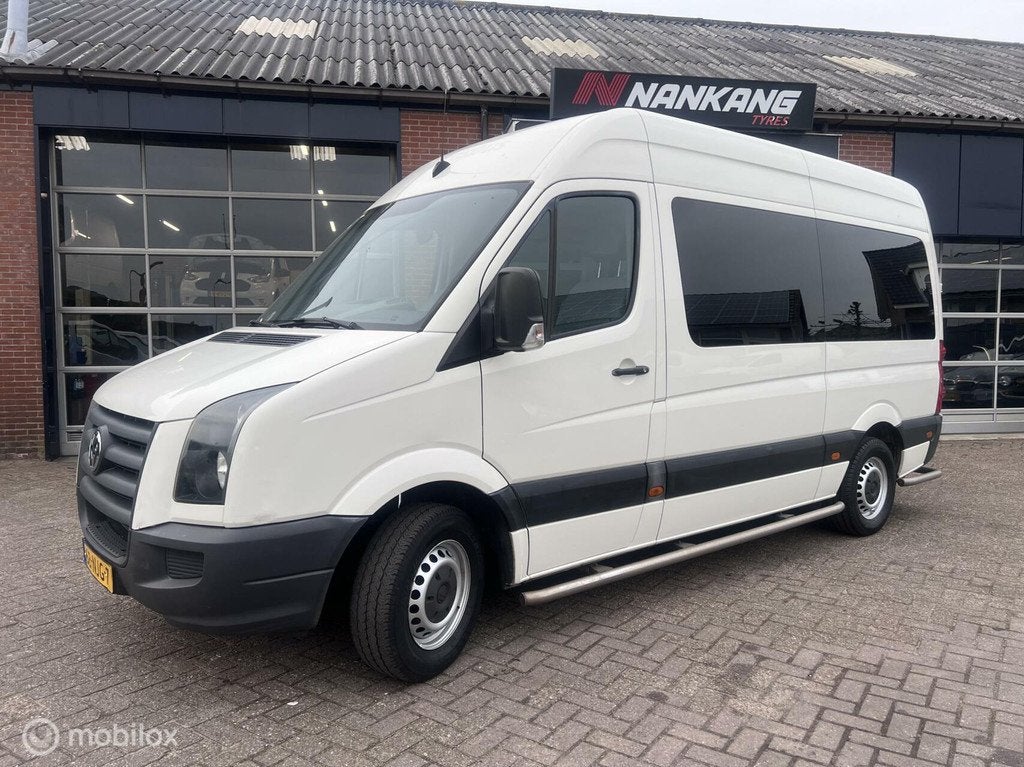 Volkswagen Crafter 32 2.5 TDI L2H2 9Pers rolstoel met Lift, Auto's, Volkswagen, 2312 kg, Achterwielaandrijving, Overige modellen