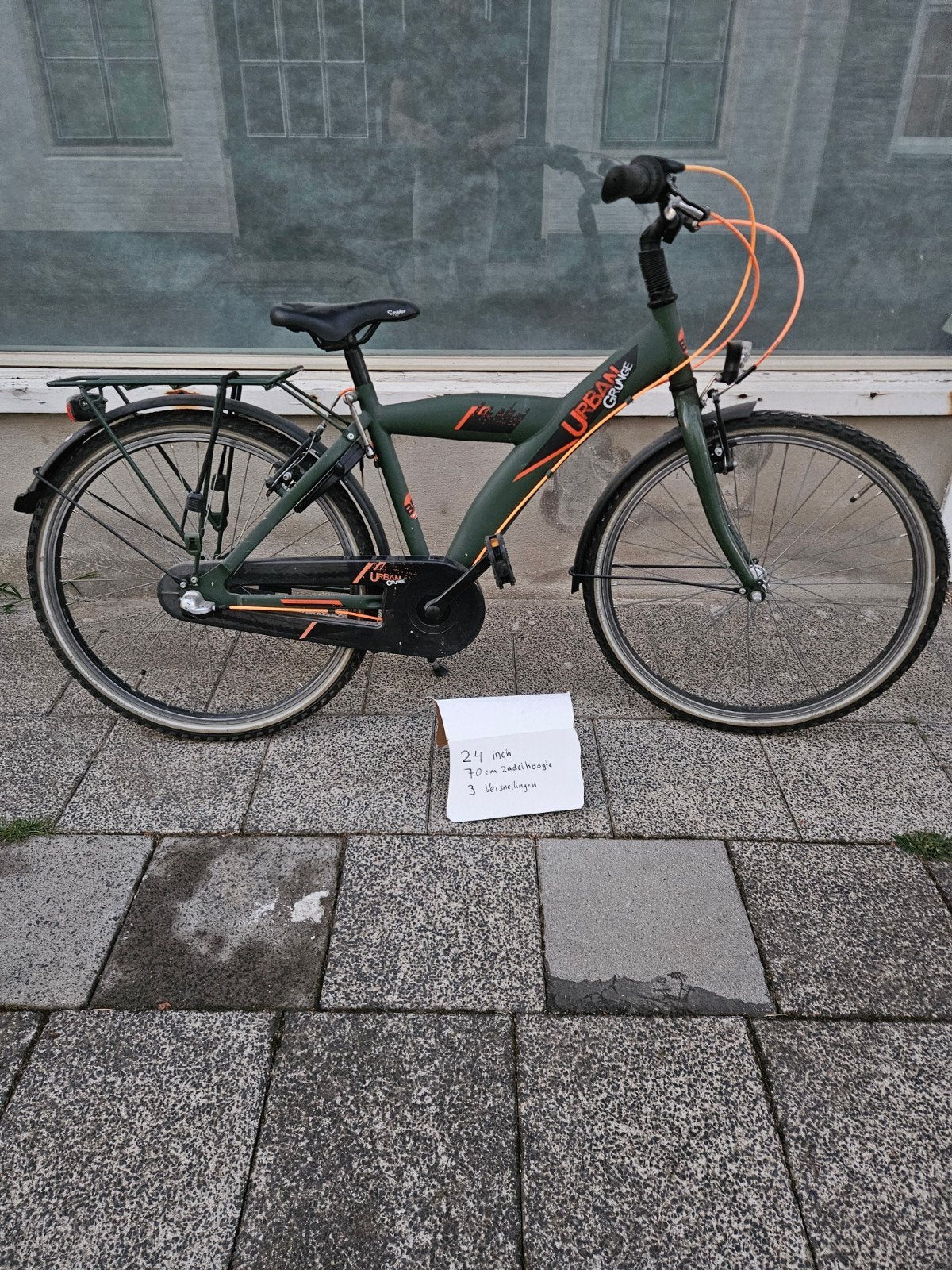 Urban Game fiets 24 inch, 3 versnellingen, Versnellingen, Ophalen of Verzenden, Urban Game, Gebruikt